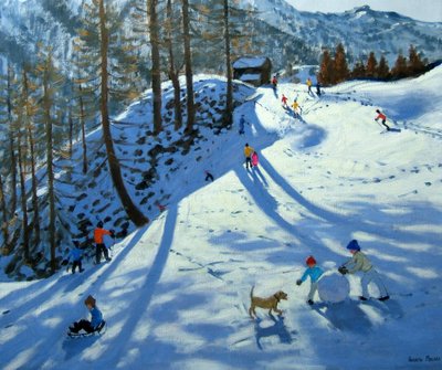 Large Snowball, Zermatt by Andrew Macara